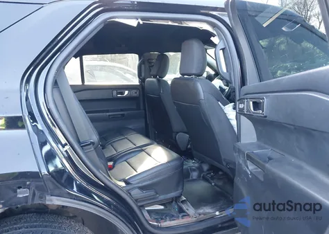 2021 Ford Police Interceptor Utility z USA, uszkodzony, nr VIN 1FM5K8ABXMGA43865